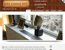 Tablet Screenshot of abccabinetnyc.com